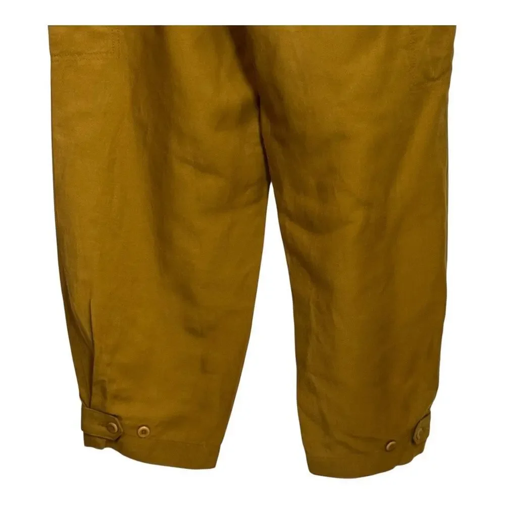 Banana Republic TENCEL LINEN CARGO PANT size‎ 10L